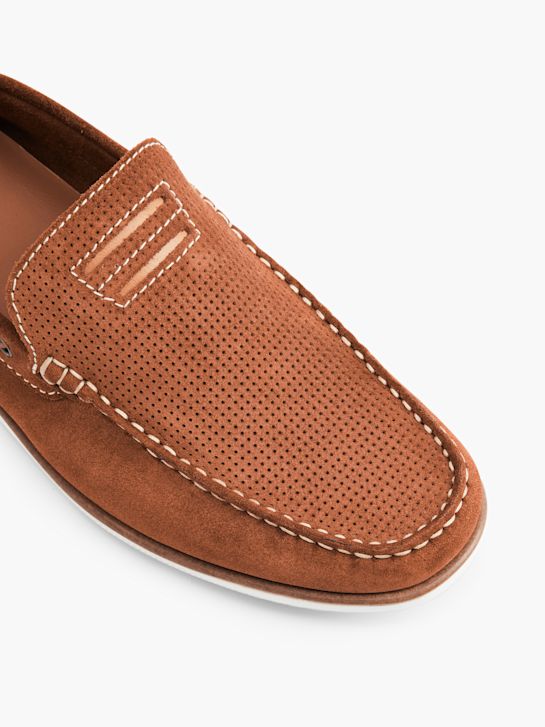 AM SHOE Mocassins Cognac 26004 2