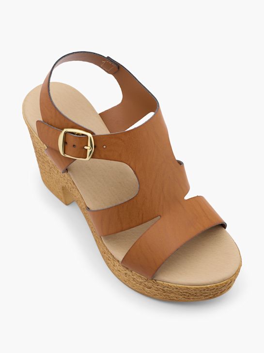 Graceland Sandal Brun 15219 2