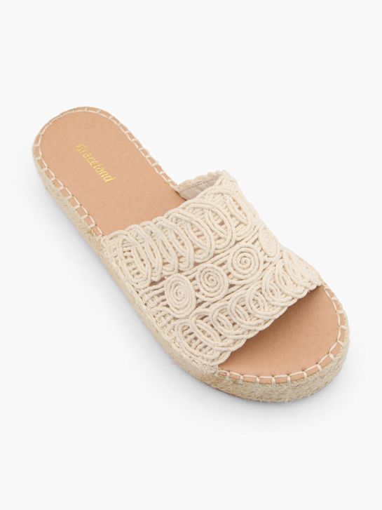Graceland Ciabatta aperta dietro Crema DEICHMANN