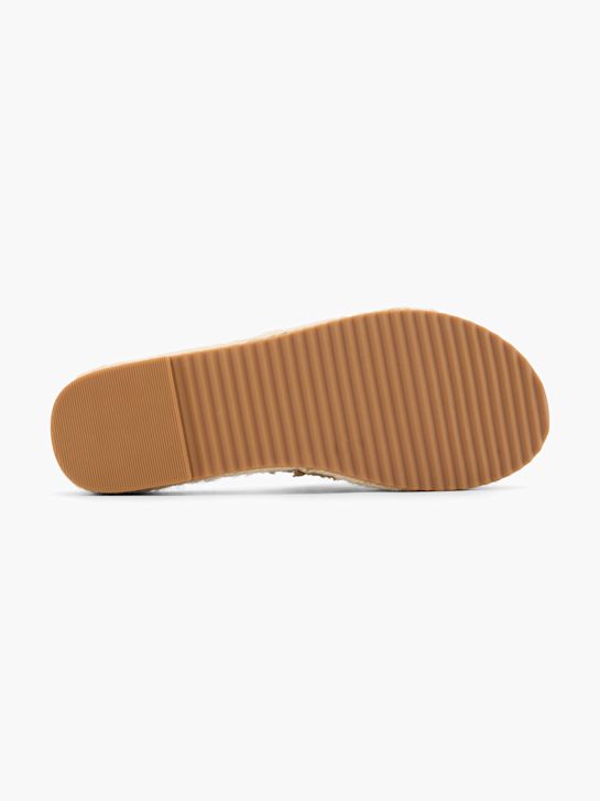 Graceland Slip-in sandal Cream 15928 4