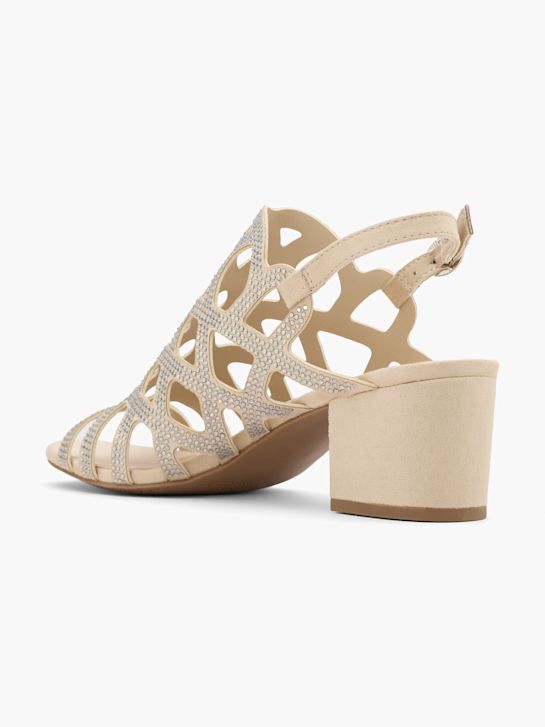 Graceland Sandale Taupe 19337 3
