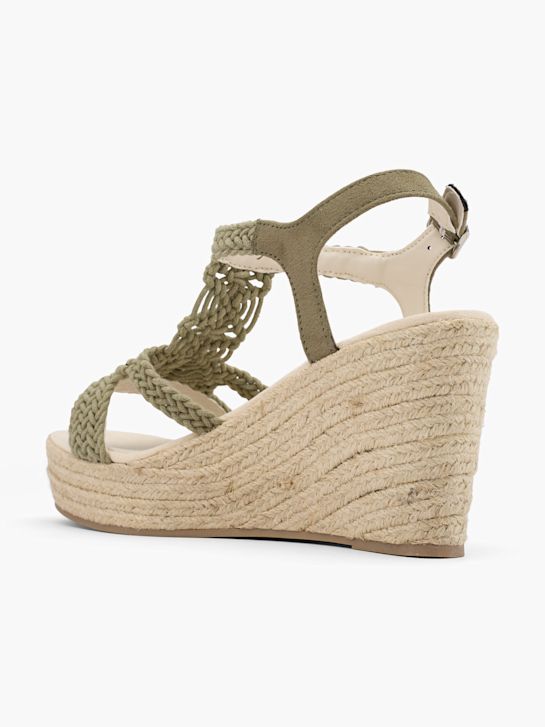 Graceland Sandal Khaki 15905 3