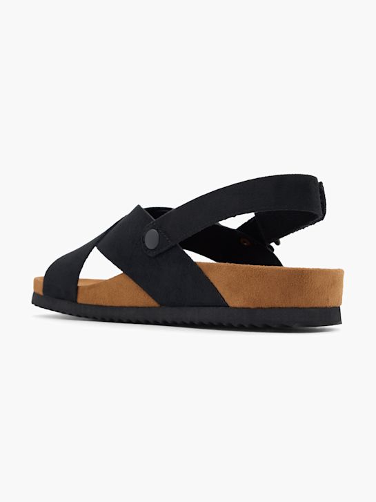 Graceland Sandal Sort 15873 3