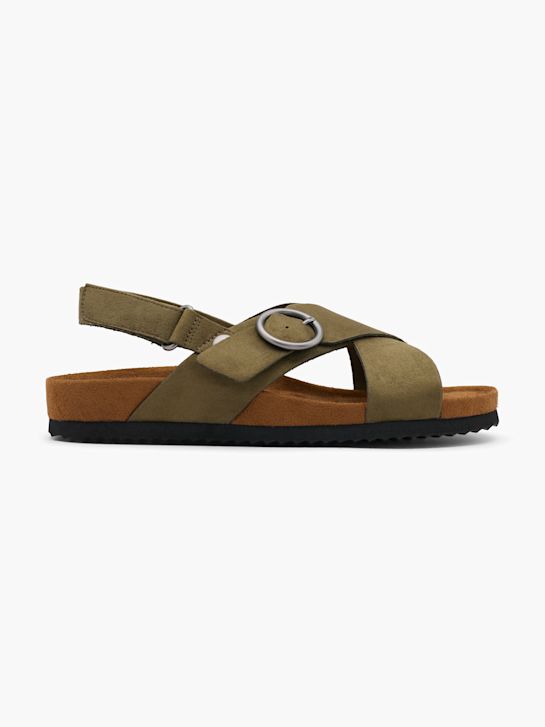 Graceland Sandal Khaki 15872 1