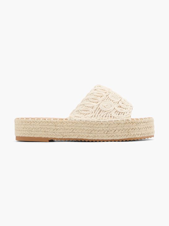 Catwalk Zapatilla baja Crema 19327 1