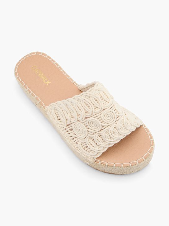 Catwalk Zapatilla baja Crema 19327 2