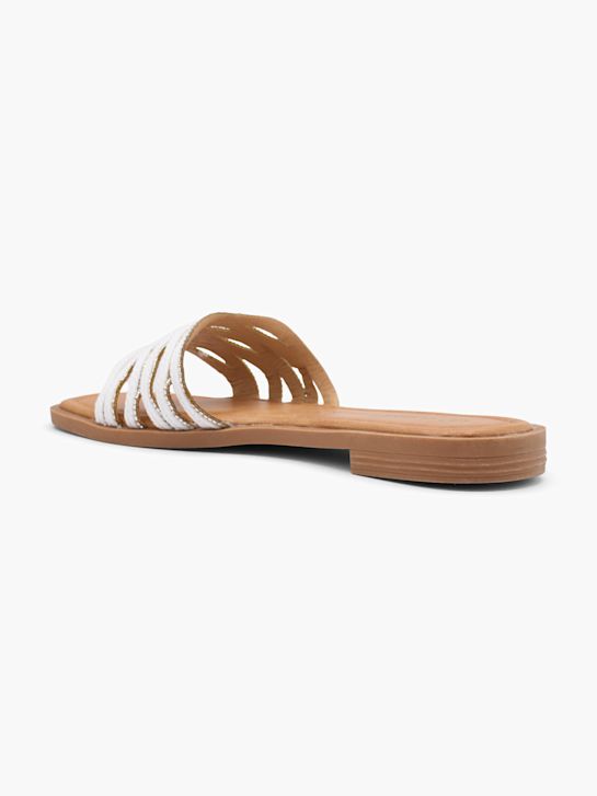 Claudia Ghizzani Slip-in sandal Vit 37333 3