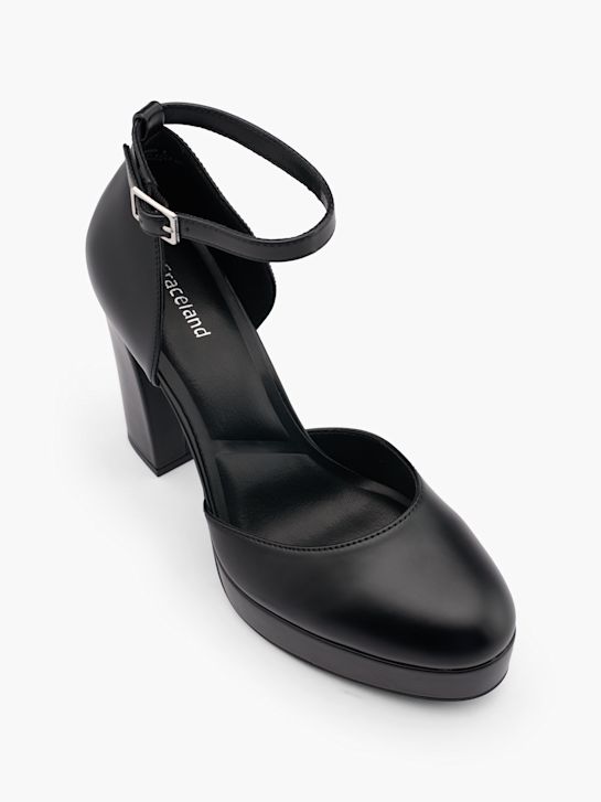 Graceland Escarpins Noir 41612 2