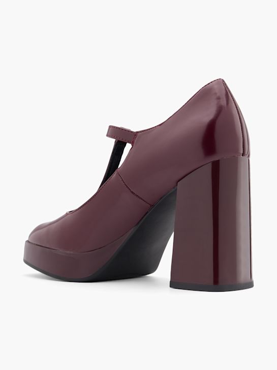 Catwalk Lodičky s remienkom Bordová 41613 3