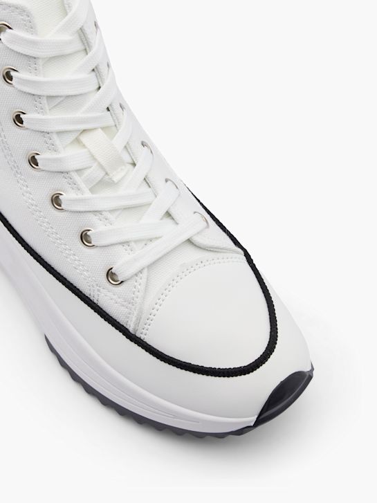 Claudia Ghizzani Mid cut sneaker Vit 41848 2