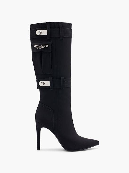 Bottes Noires Bandolino - Pointure 7.5 US - Neuves Dans Boîte D'origine - Cuir