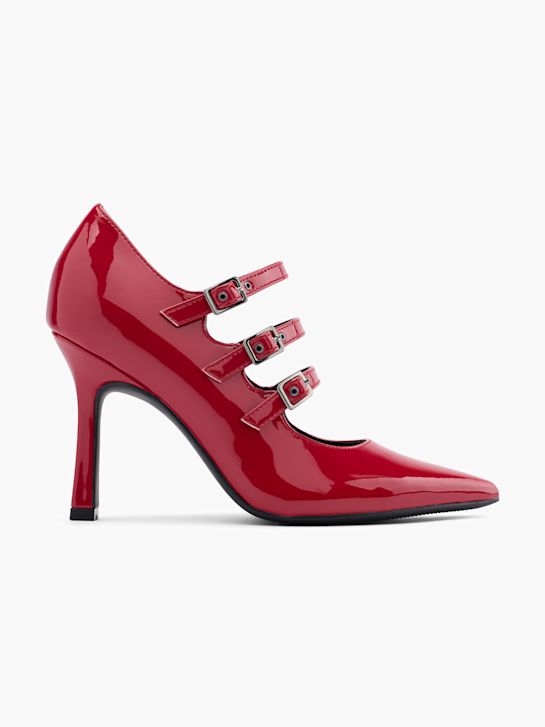 Catwalk Lodičky s remienkom Červená 46503 1