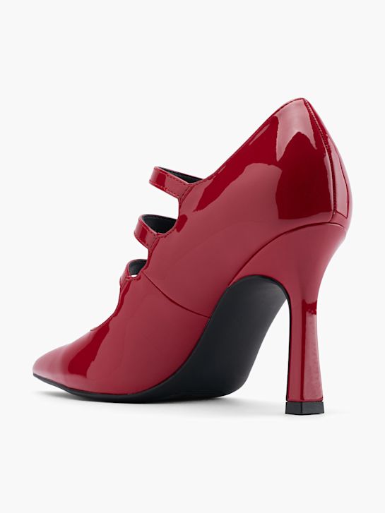 Catwalk Lodičky s remienkom Červená 46503 3