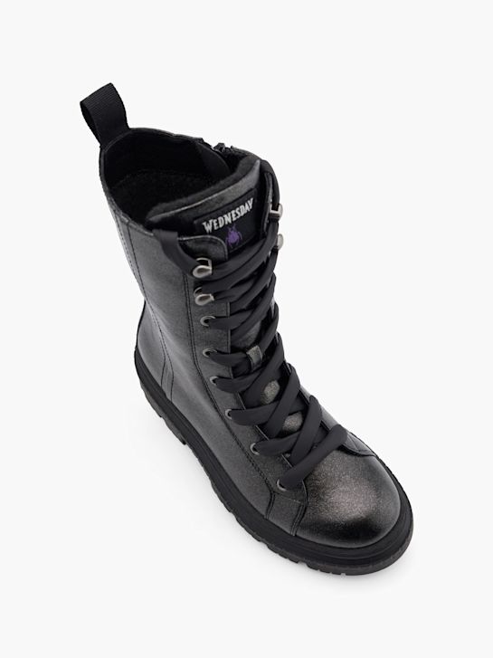 Wednesday Stivale alto Nero 47014 2
