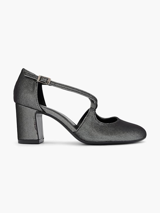 Easy Street Chiffon, Scarpe décolleté Donna, Nero, 37 EU Larga
