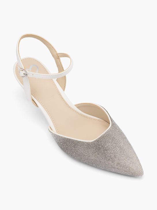 Catwalk Lodičky s otvorenou pätou Biela 47545 2