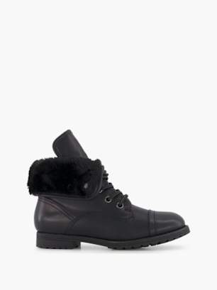 Landrover Schnür-Stiefelette Schwarz