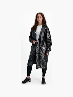RUKKA Veste de pluie Noir