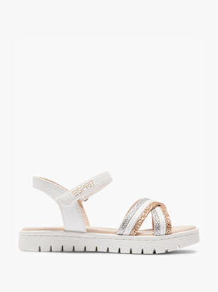 ESPRIT Sandale Weiss