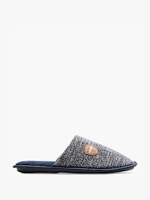 Casa mia Chaussons Bleu foncé