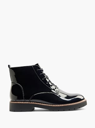 Graceland Schnür-Stiefelette Schwarz