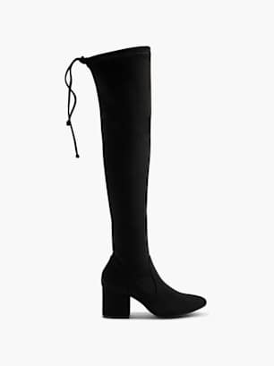 Graceland Overknee-Boot Schwarz