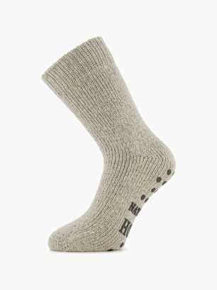 Cosy Nature Chaussettes Gris clair