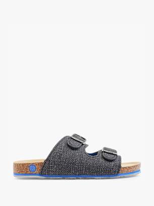 elefanten Scarpa da casa aperta Nero