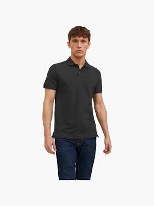 JACK & JONES Polo-Shirt Schwarz