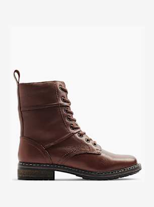 5th Avenue Schnür-Stiefelette Cognac