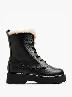 Graceland Bottes à lacets Noir