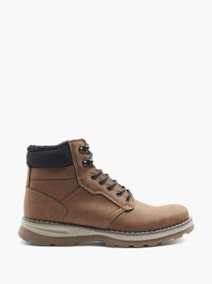 Landrover Bottes à lacets Marron