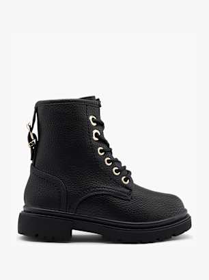 Graceland Schnür-Stiefelette Schwarz