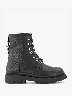 Graceland Bottes à lacets Noir