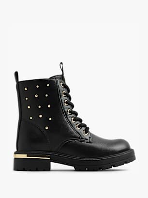 Graceland Bottes à lacets Noir