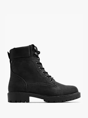 Landrover Schnür-Stiefelette Schwarz