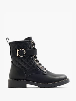 Catwalk Schnür-Stiefelette Schwarz
