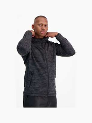 Big Tramp Fleecejacke Schwarz
