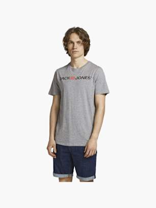JACK & JONES Tee-shirt Gris