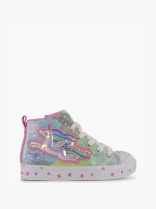Skechers Baskets montantes Bleu clair