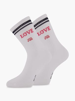 FILA Sneaker-Socken Weiss