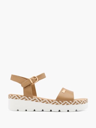 ESPRIT Sandale Cognac