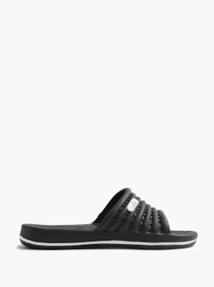 Blue Fin Claquettes Noir