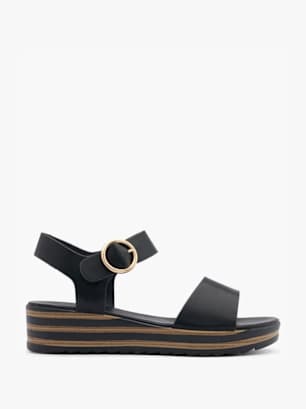 Graceland Sandale Noir