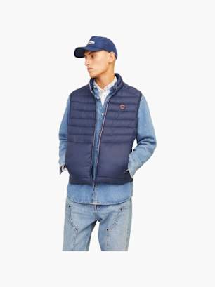 JACK & JONES Weste Blau
