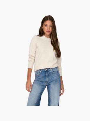 ONLY Strickpullover Beige
