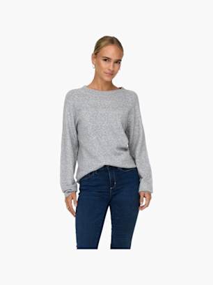 ONLY Strickpullover Grau