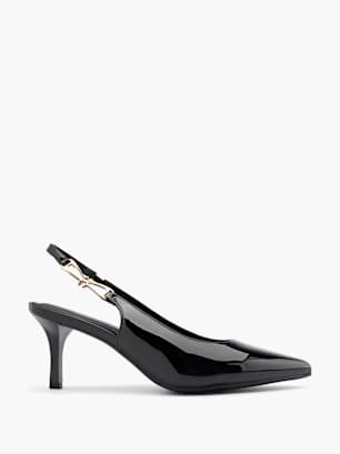 Graceland Slingpumps Schwarz