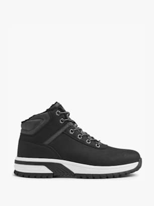 Landrover Schnür-Stiefelette Schwarz