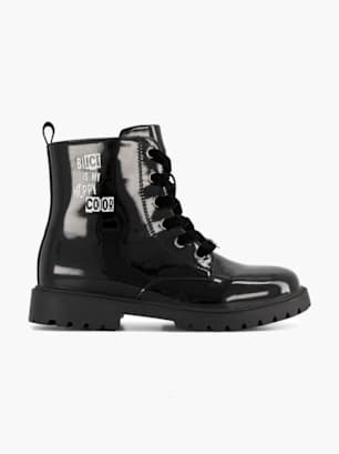 Wednesday Bottes à lacets Noir